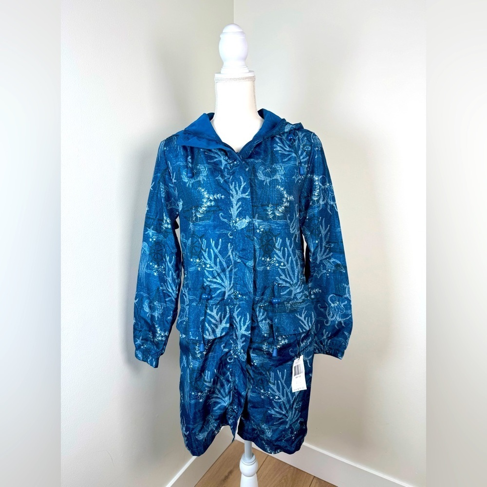 Vera Bradley Women's Packable Water Resistant Raincoat Size XS NWT